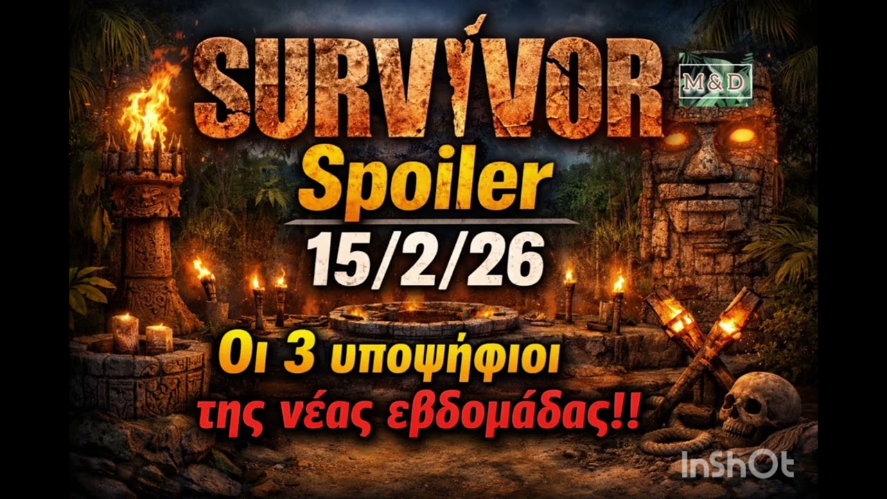 SURVIVOR SPOILER 15/02 💣😱 Οι Τρεις Υποψήφιοι της Νέας Εβδομάδας 💥🔥 