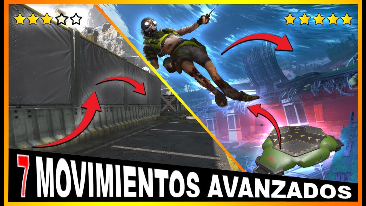🏃💨Sólo necesitas APRENDER estos 7️⃣ MOVIMIENTOS AVANZADOS/ESPECIALES 🏃💨 *Apex Legends* (2021)
