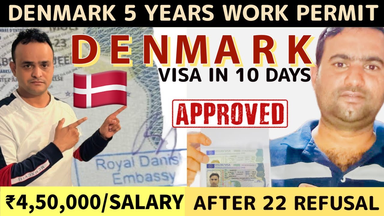Denmark 5 Years Work Visa Approved For Indian ! Denmark Work Permit 2023 Process ! Tabrez Malik