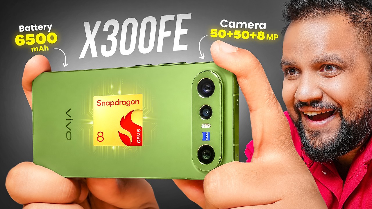 vivo X300 FE is the Ultimate Compact Flagship? Ft. Snapdragon 8 Gen 5