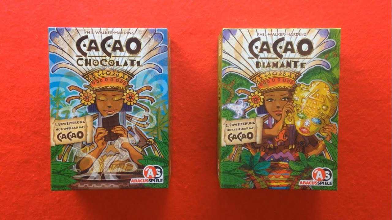 Cacao: Chocolatl | Cacao: Diamante | Presentación | Expansiones