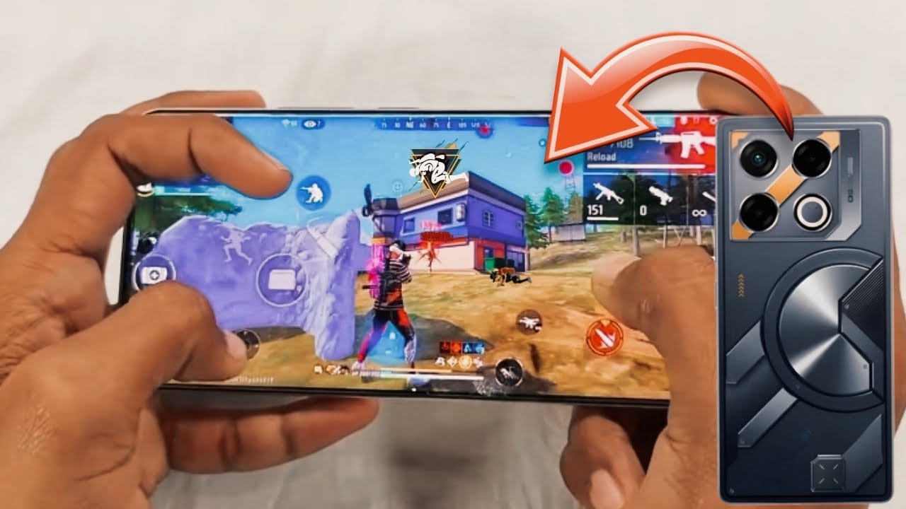 HANDCAM ⚡ INFINIX GT 20 PRO 👽 FREEFIRE BR-RANKED INSANE GAMEPLAY 🎮