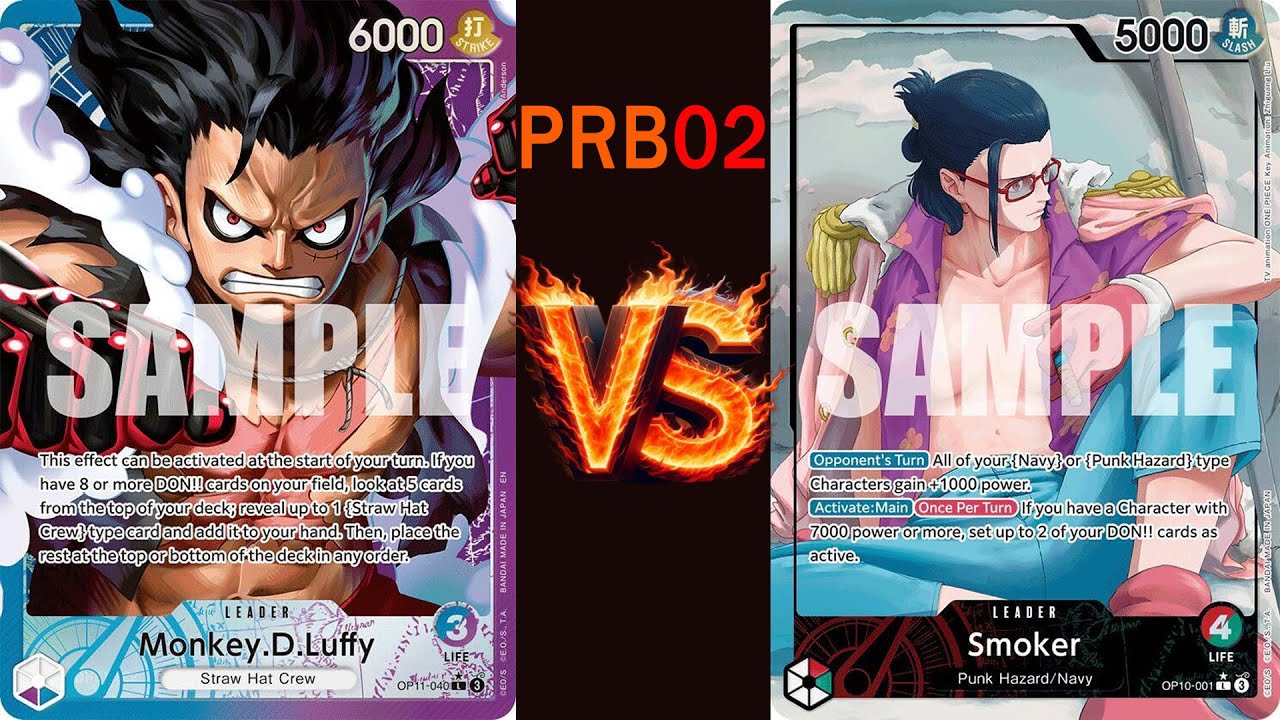 OP12.5 PRB02 Up Луффи против RG Смокера, раунд 3, 10/6/25