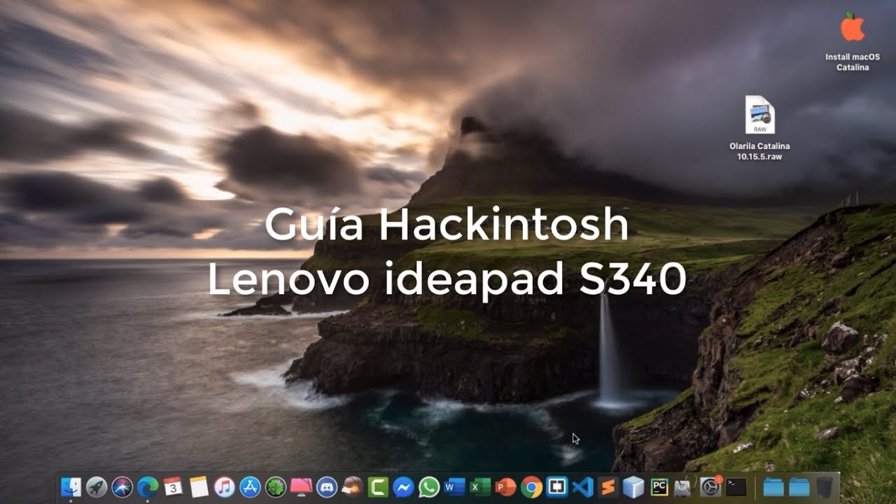 INSTALAR MAC OS CATALINA(HACKINTOSH) LENOVO IDEAPAD S340 / GUIA DE INSTALACION COMPLETA #hackintosh