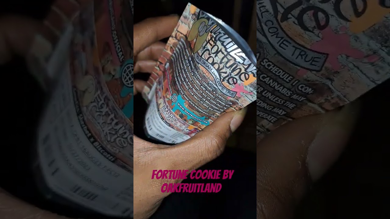 fortune cookie by oakfruitland distributed by #baccpaccboyz #exotic #gas #fortune #bpb