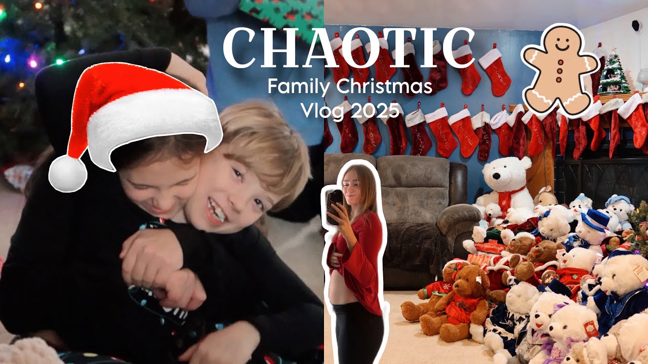 Our CHAOTIC family Christmas vlog 2025!