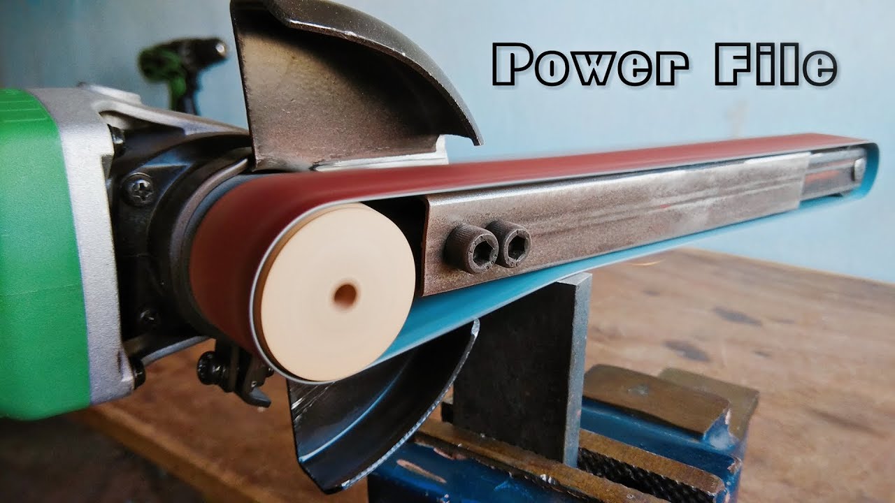 How To Make A Power File || Angle Grinder Hack