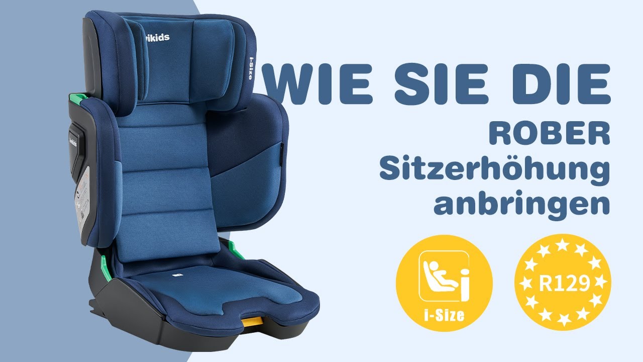 Einbau des JOVIKIDS ROBER Hochlehner - WD042 Einbauvideo 