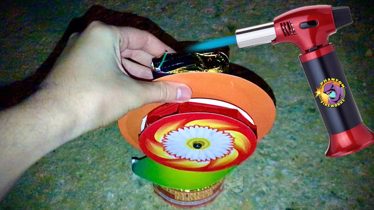 Lighting the WEIRDEST Firework Fountains we could Find!