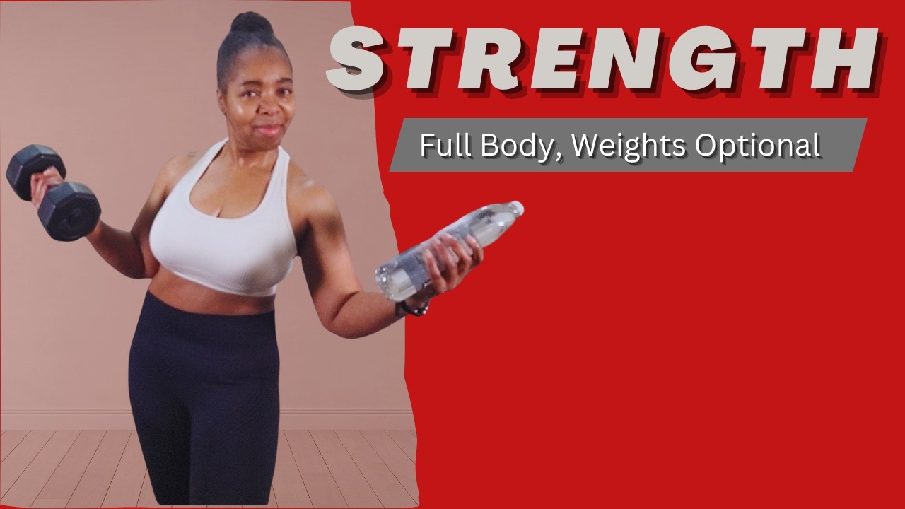 Full Body Strength Training Women Over 50 at Home | Build Muscle & Energy