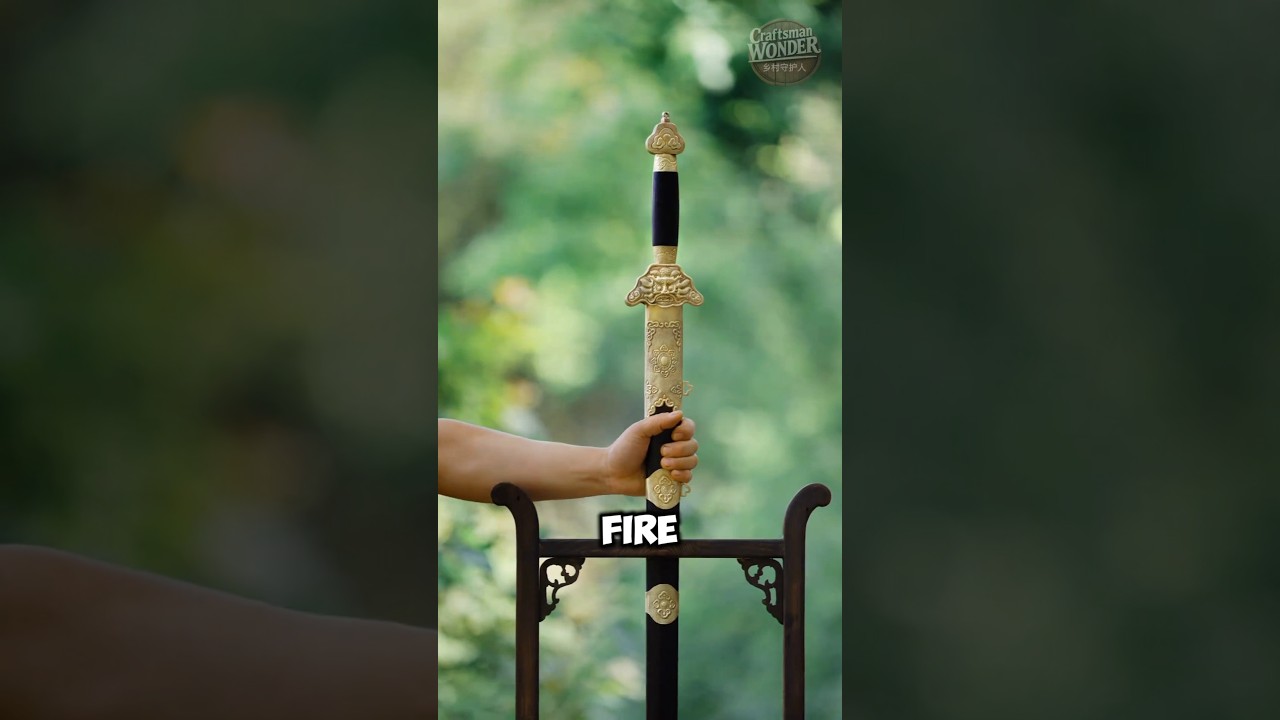 How a traditional chinese sword is forged by hand