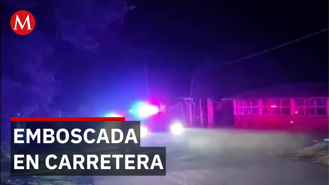 Emboscan a guardia civil en Michoacán, un herido tras el ataque
