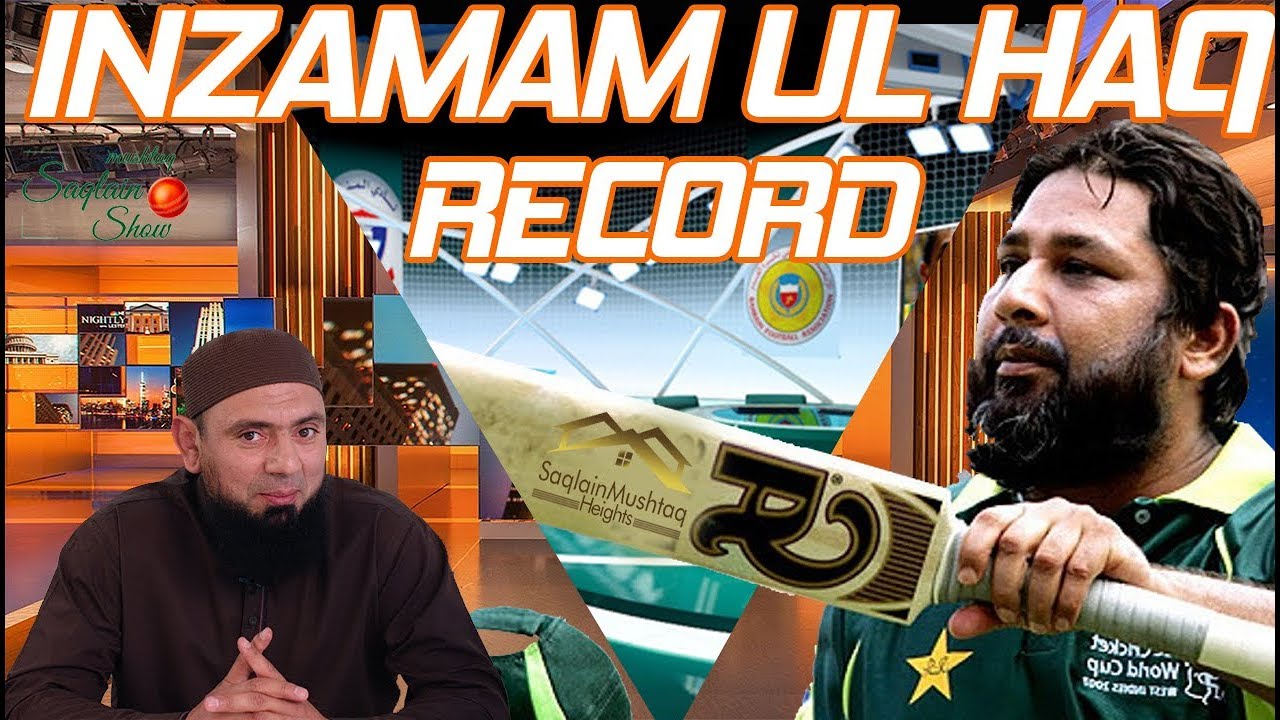 Pakistani Viv Richards | Inzamam Ul haq | World Cup  Winner | Saqlain Mushtaq Show