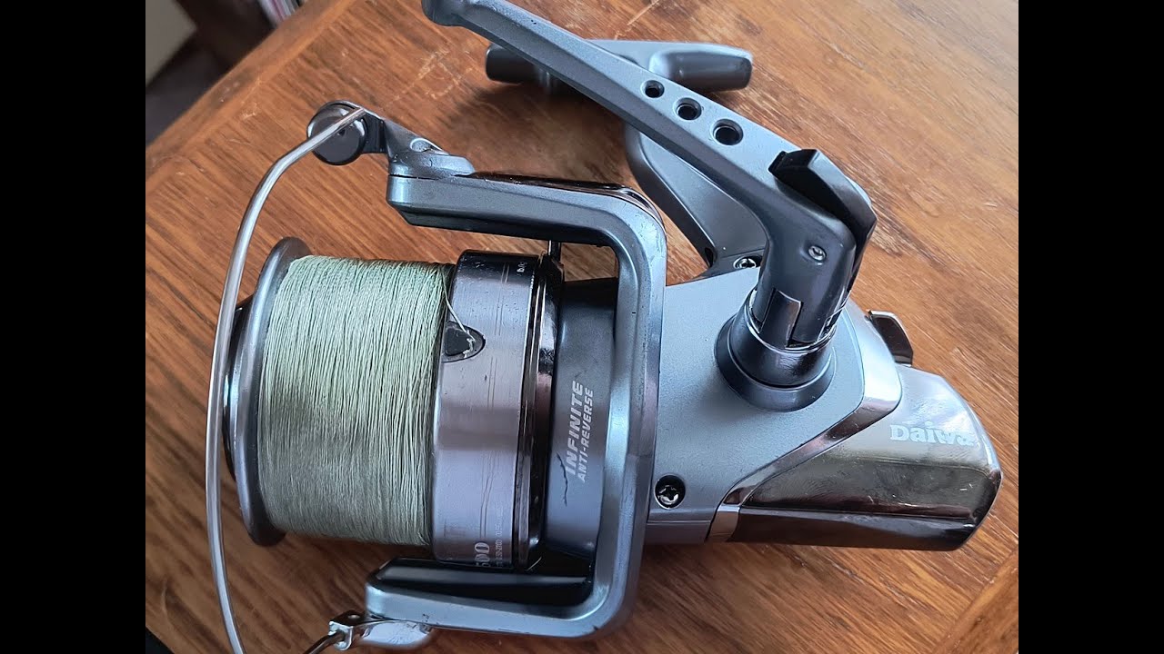Daiwa Emcast 5500. Long Cast Stationärrolle Wartung und Pflege. Teil 1: Auseinanderbau