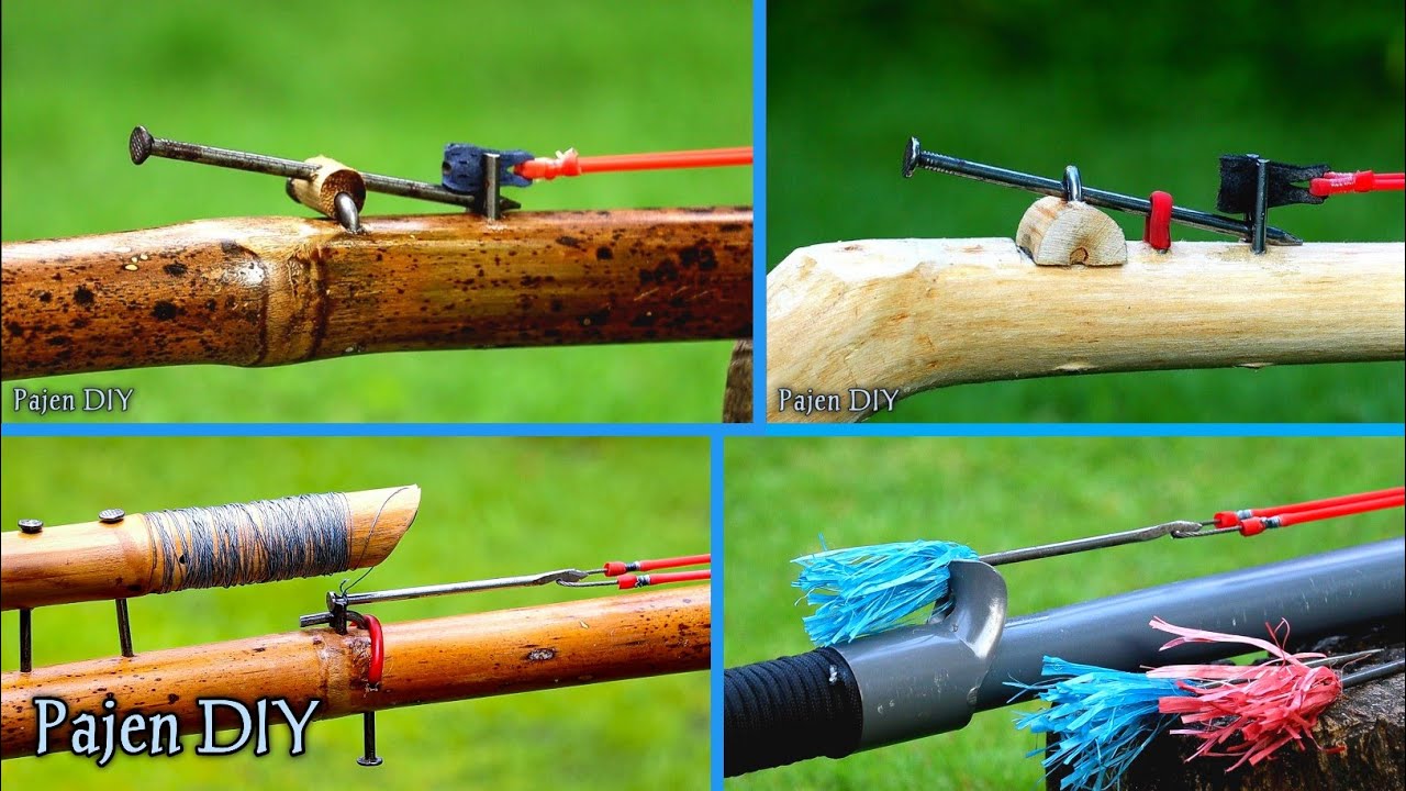 4 Nail Slingshot Versions For Defense