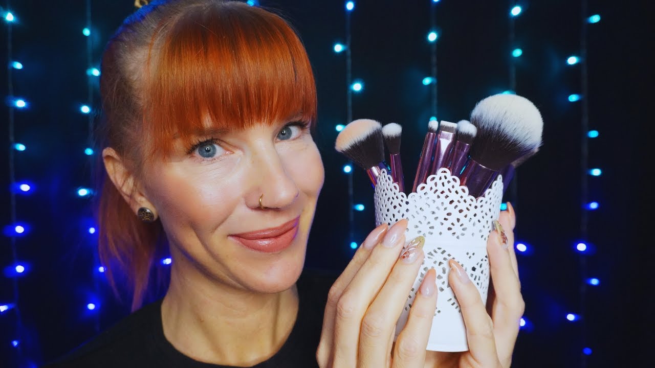 ASMR Personal Attention - Positive Energien für dich (Entspanntes Flüstern und Brushing Sounds)