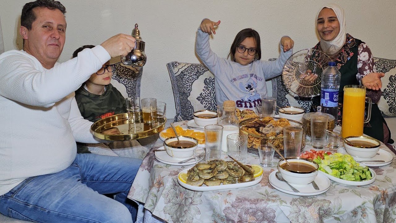 ,أول يوم رمضان في إسبانية متصوروش فرحتنا 