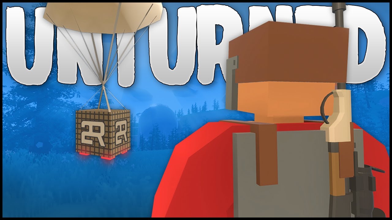 AIRDROPS & PVP! (Unturned Rust Mod)