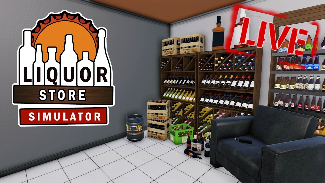 Liquor Store Simulator - Conferindo o game #liquorstoresimulator #keymailer (PT/BR)