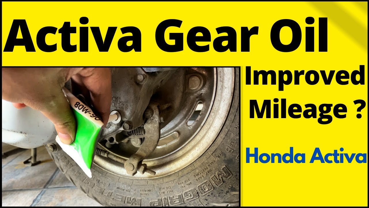 Activa gear oil change | Honda activa gear oil capacity | Activa gearbox