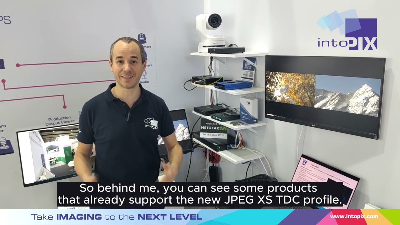 JPEG XS & IPMX: Seamless AV-over-IP Interoperability at ISE 2025!