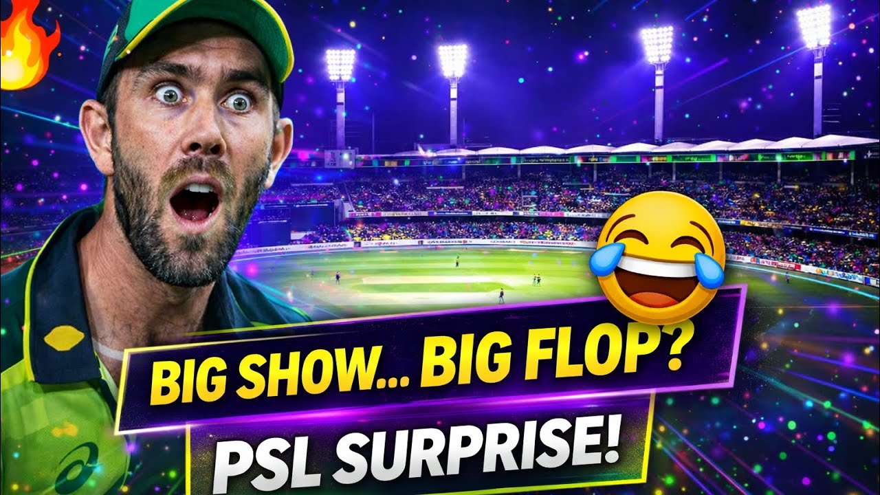 Glenn Maxwell in PSL 😂 | Big Show Funny Moments 🤯🏏