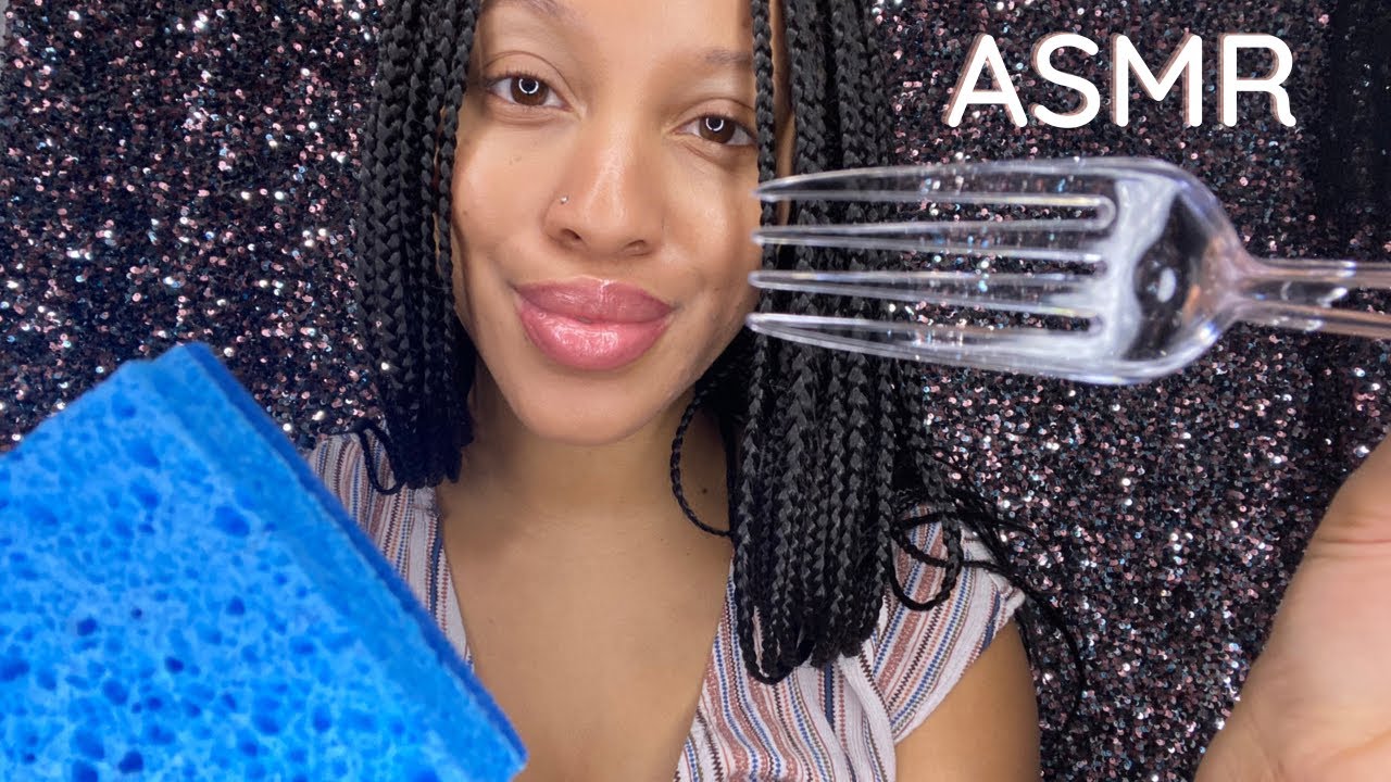 ASMR DOING YOUR MAKEUP USING THE WRONG PROPS 💄 TINGLY FACE TOUCHING 💓 PERFECT FOR SLEEP 😴