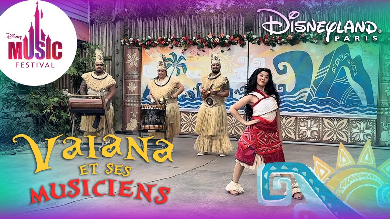 Princesse Vaiana et ses musiciens, Disney Music Festival - Disneyland Paris