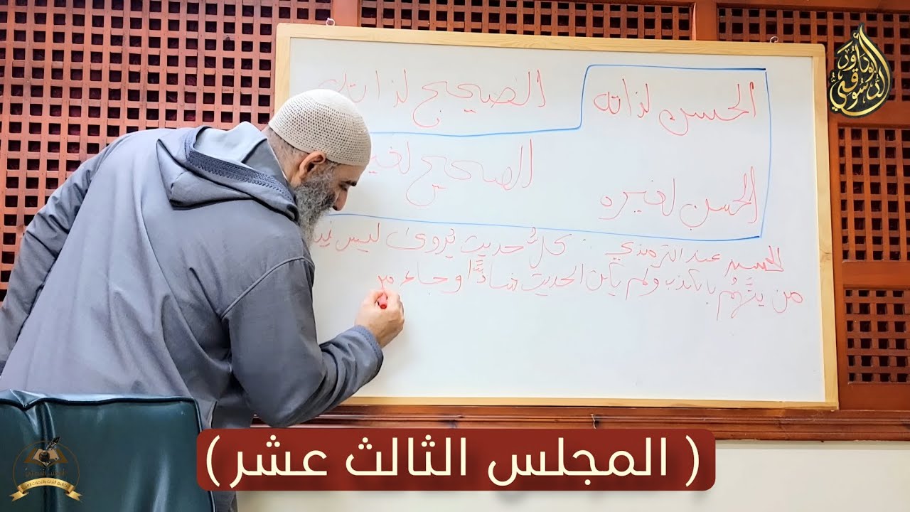 كتاب مصطلح الحديث | المجلس الثالث عشر || شرح أبو داود الدسوقي 