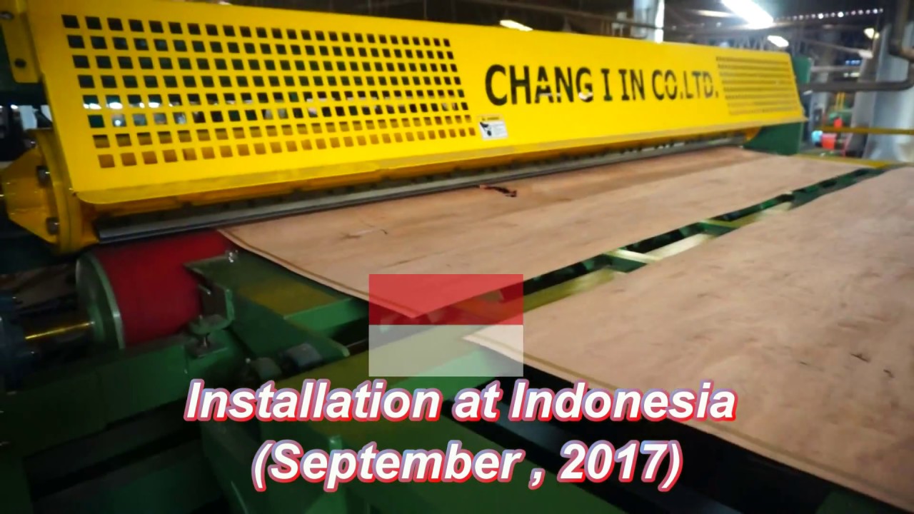Chang-I Veneer Rotary Clipper (Automatic synchronous speed with Dryer)