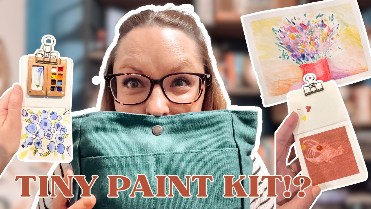 How I Reset Creatively With a Tiny Travel Watercolor Kit