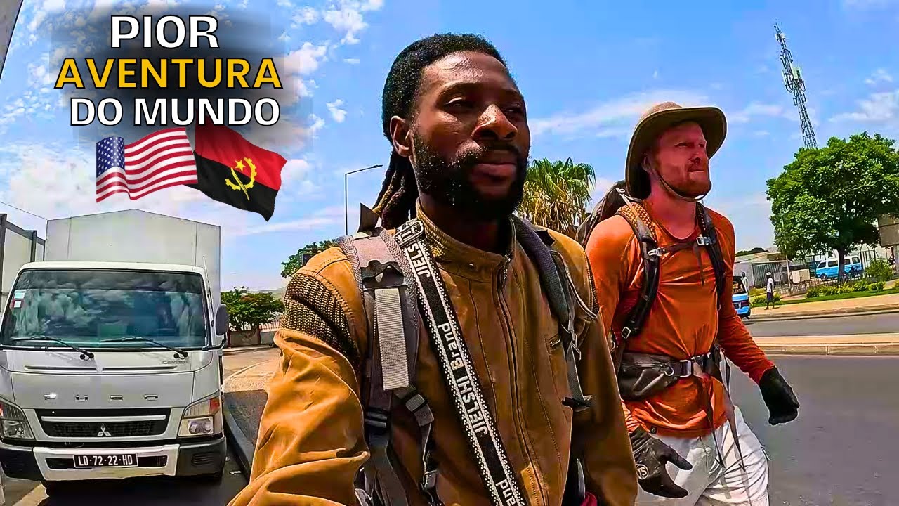 VIAJEM DE EUA 🇺🇸 PARA ANGOLA 🇦🇴 A PÉ