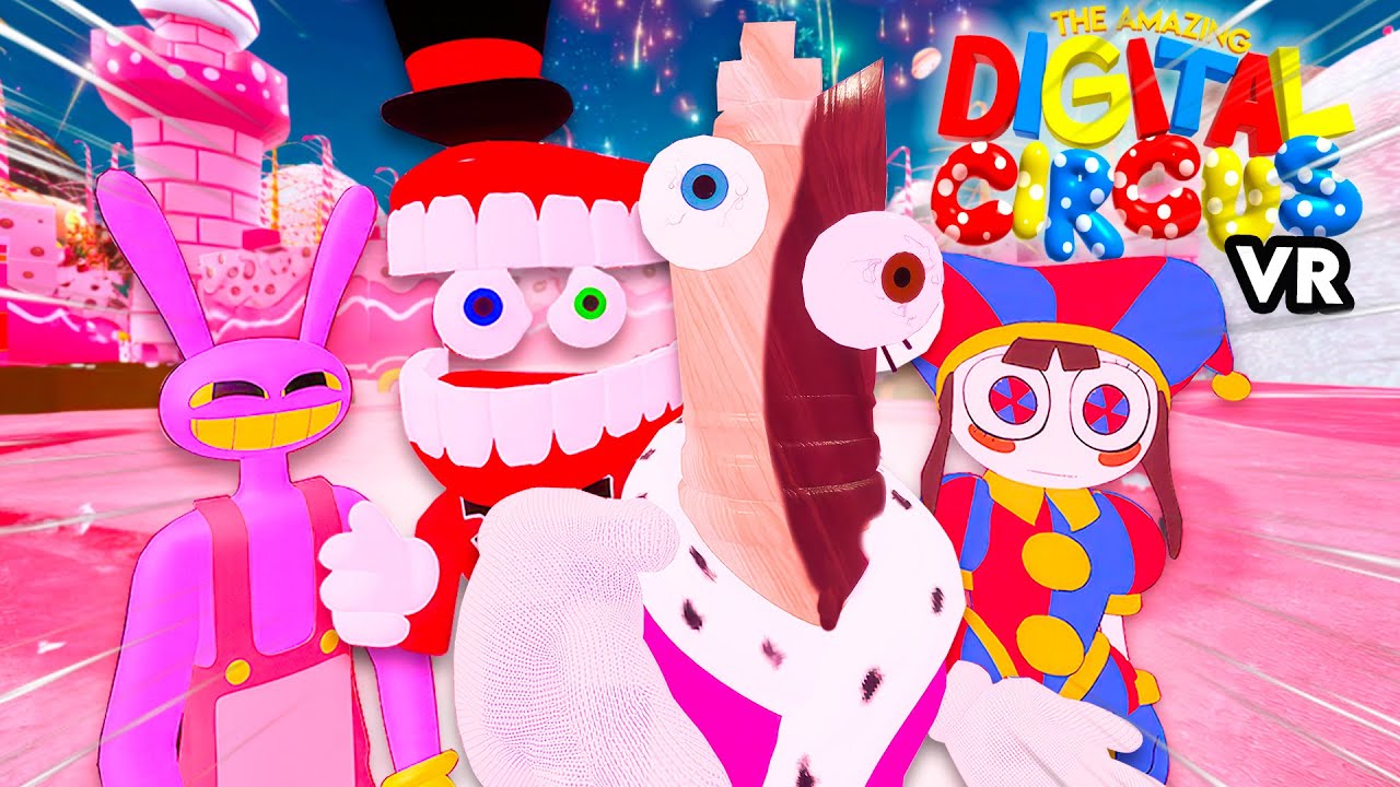 KINGER SE VUELVE EL REY DEL REINO CAÑON CARAMELO 🤣 | Amazing digital circus VR