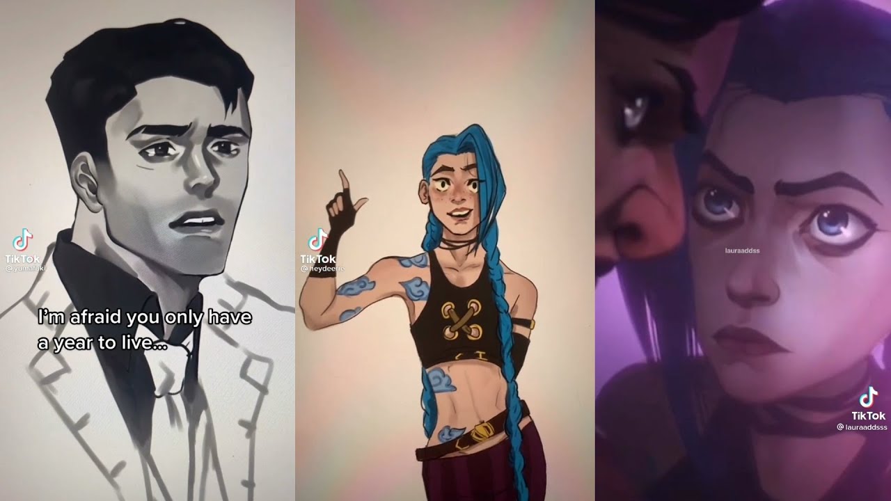 Arcane Netflix TikTok Compilation #1