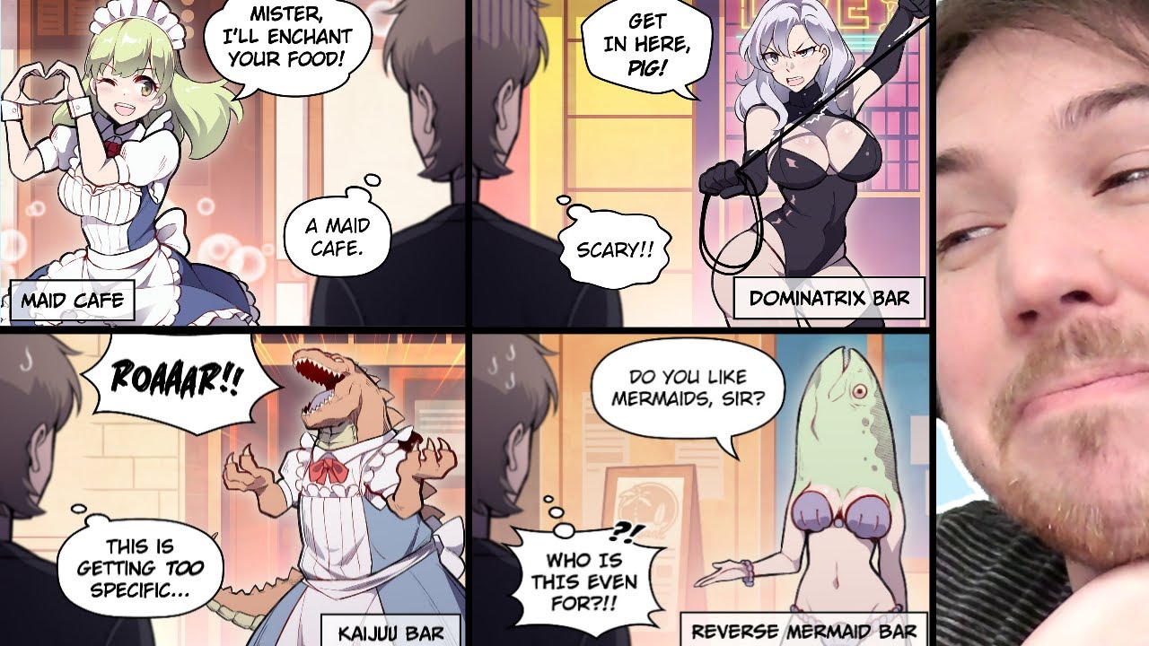 JAPANESE THEMED CAFES CAN GET WEIRD - Anime Memes