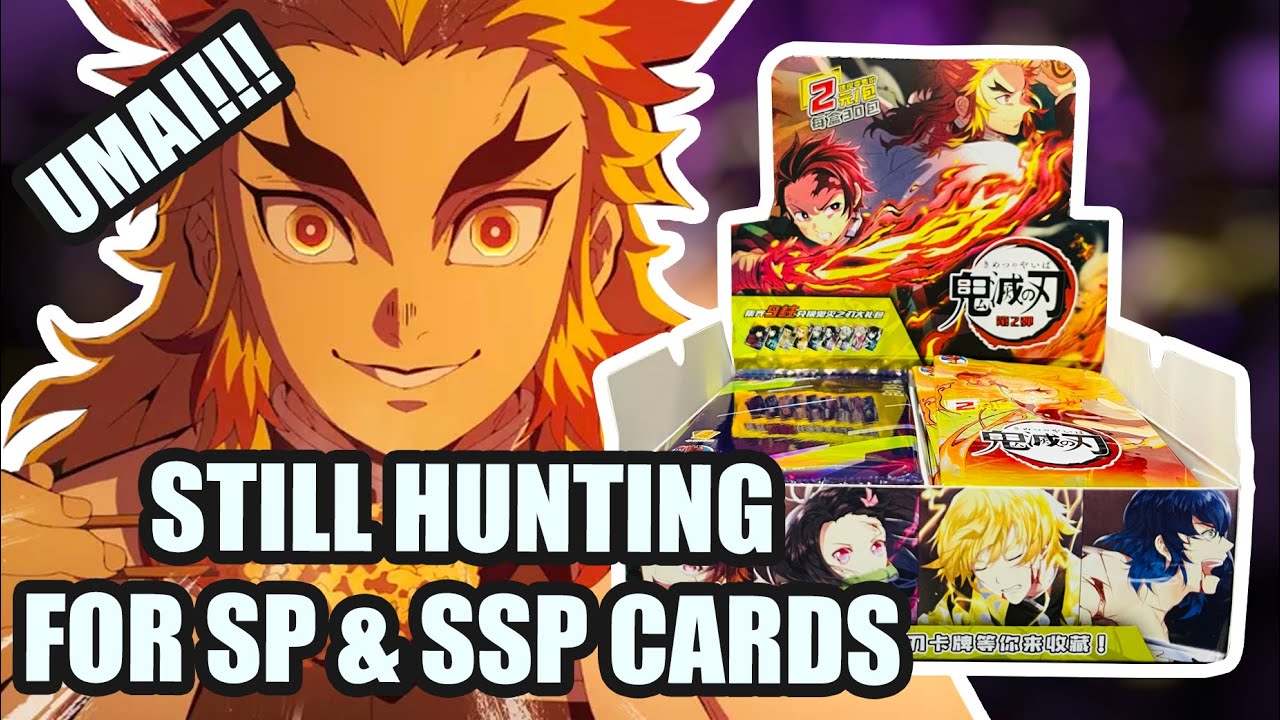 RENGOKU BOX BREAK - PART 1 | DEMON SLAYER COLLECTIBLE CARDS
