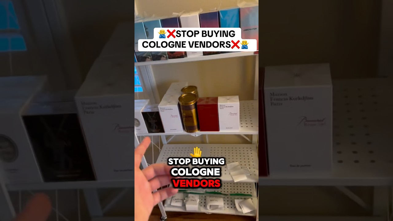 STOP BUYING COLOGNE VENDORS❌ #dhgate #reselling
