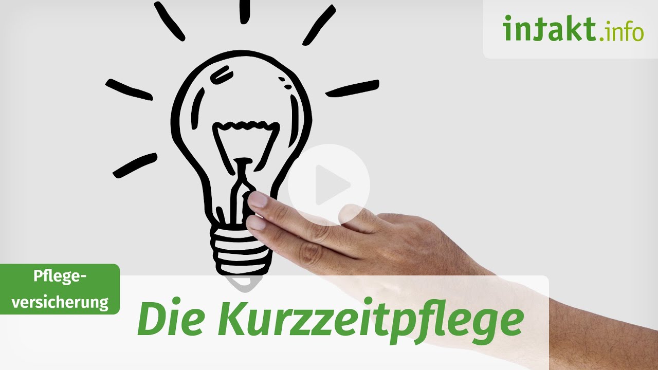 Die Kurzzeitpflege - Erklärvideo (2025)