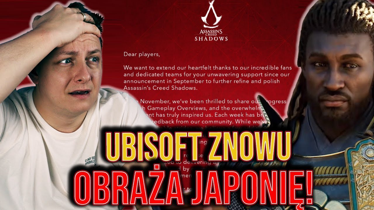 UBISOFT przełożył datę Assassins Creed Shadows - i znowu obraził Japończyków 