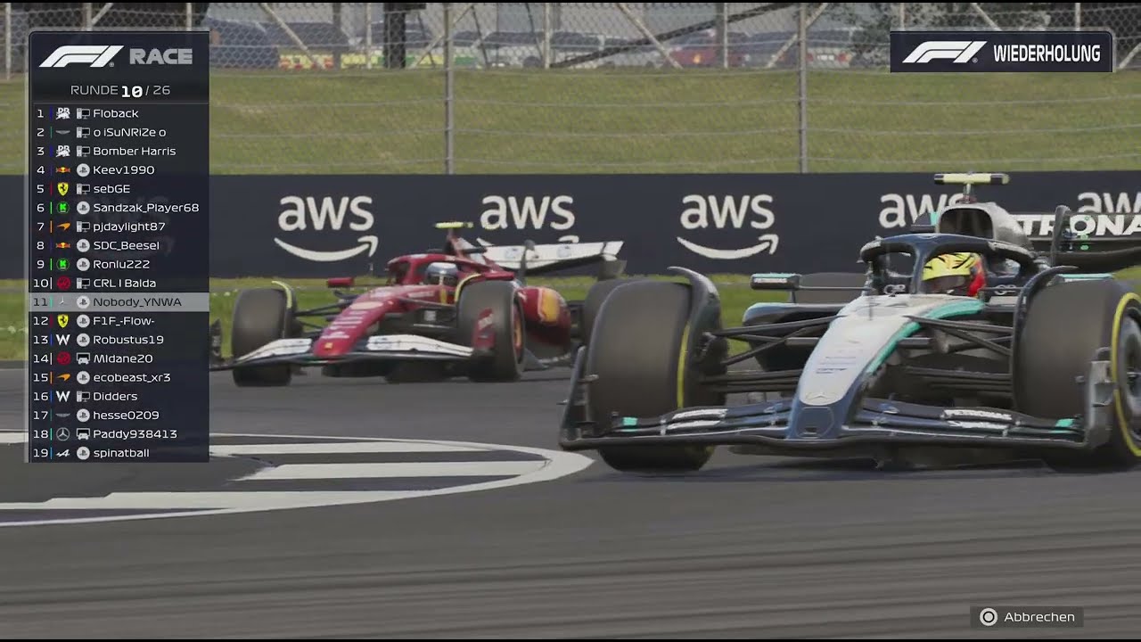 SDC F1 / Mittelmäßiges Rennen / GP von Großbritannien / Rennhighlights