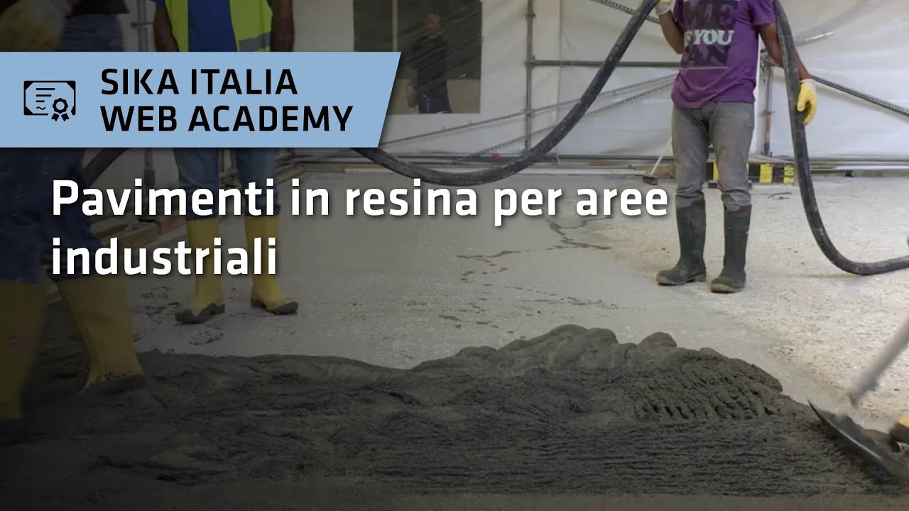 Pavimenti in resina per aree industriali