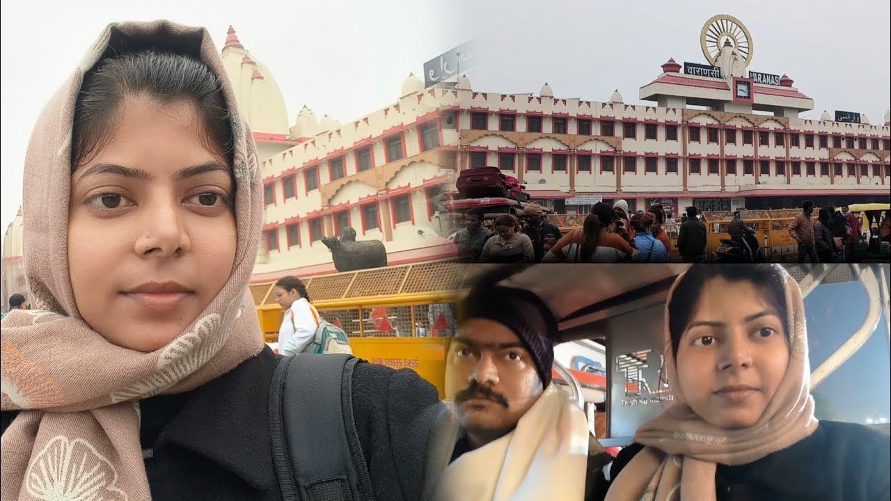 Bhaiya aur hum chale Varanasi Exam dene