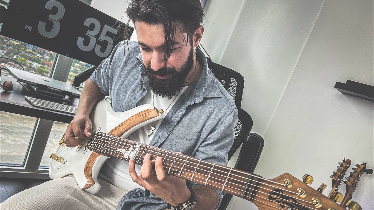 Custom guitar delivery to @RoyZivMusic - the EGW ZIVSIX