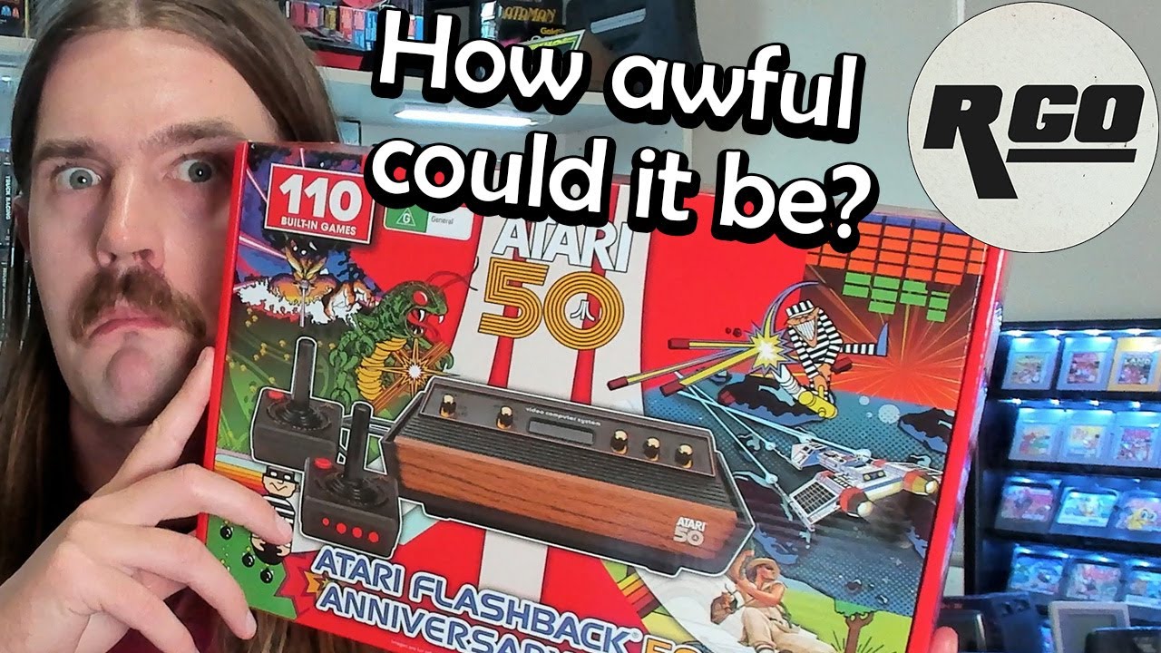 (AtGames) Atari Flashback 50th Anniversary Edition. Let's Give it a go...