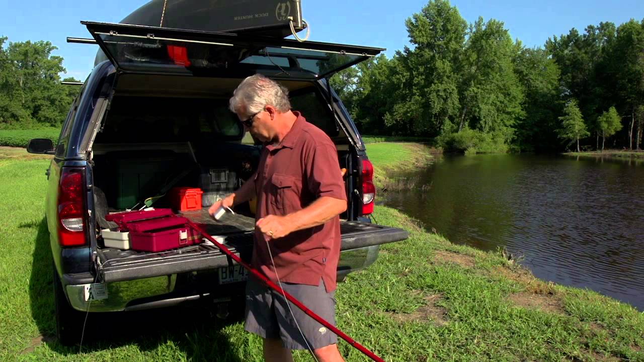 Total Outdoorsman: Как установить трость для отдыха на природе