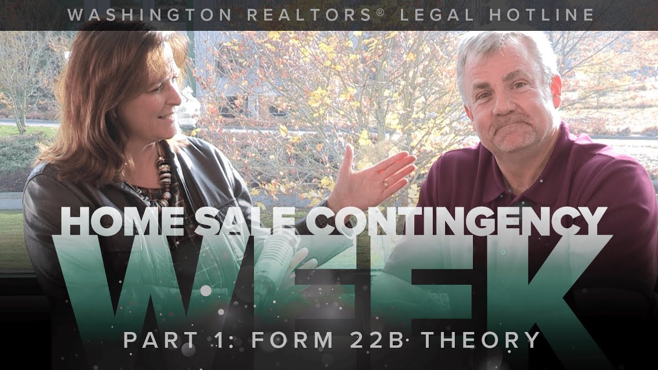 Home Sale Contingency Week, Part 1: Theory