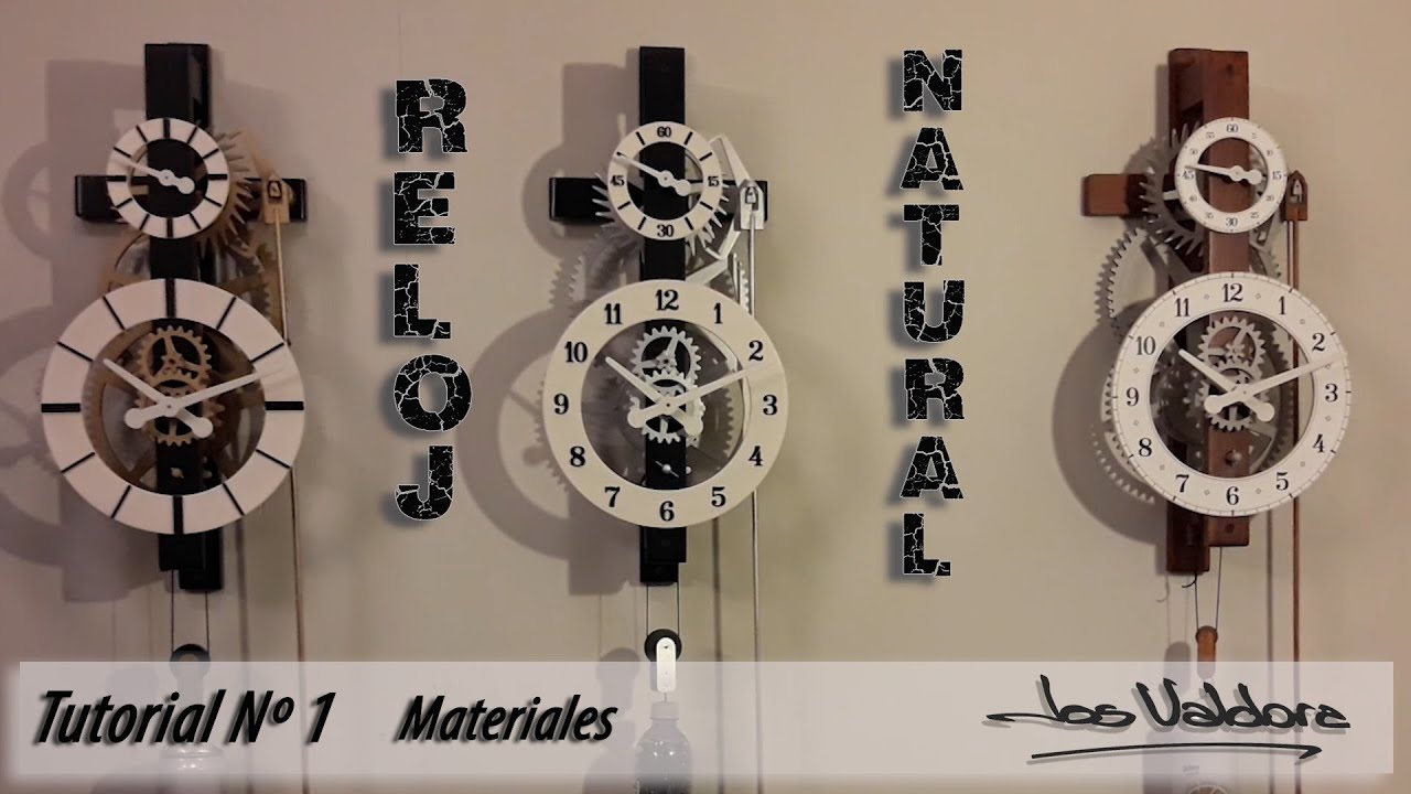 Jos Valdora - Reloj Natural - Tutorial Nº 1