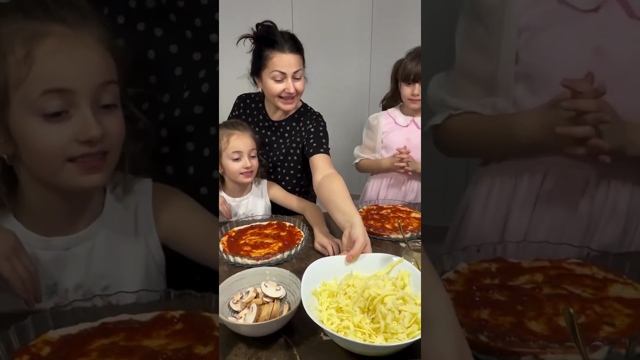 Gabriela Cristea face pizza împreună cu fetițele și soțul! 
