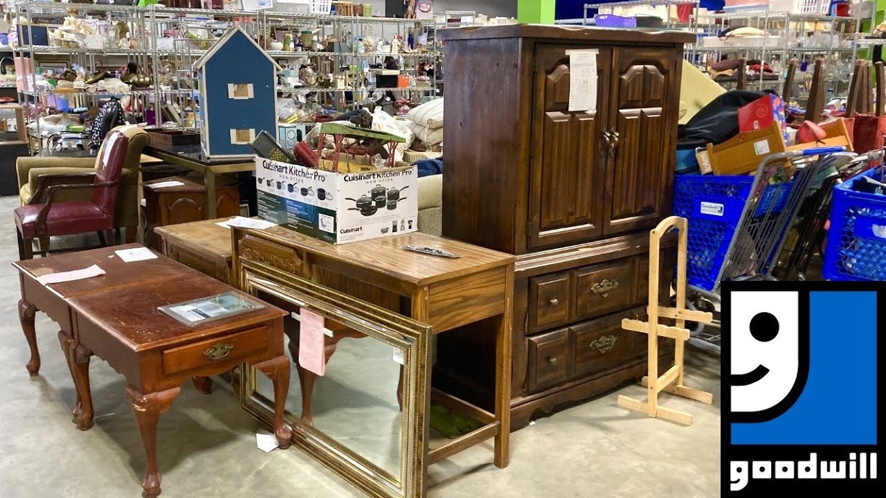 GOODWILL (3 DIFFERENT STORES) SHOP WITH ME FURNITURE DECOR KITCHENWARE SHOPPING STORE WALK THROUGH