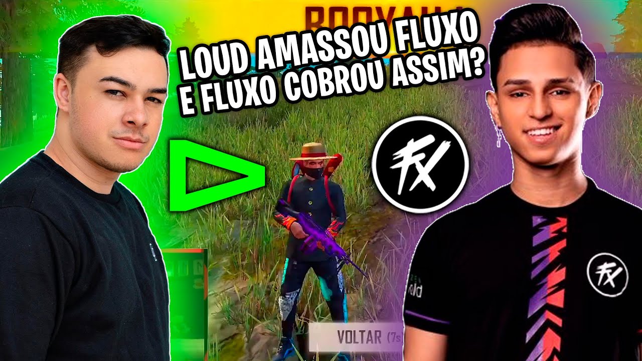 OLHA ESSA TROCAÇÃO! LOUD VS FLUXO, FORAM AMASSADOS E FORAM COBRADOS? X TREINO SERIE A INSANO!